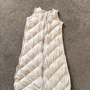 Soft Cream Quilted Kids Sleep Sack